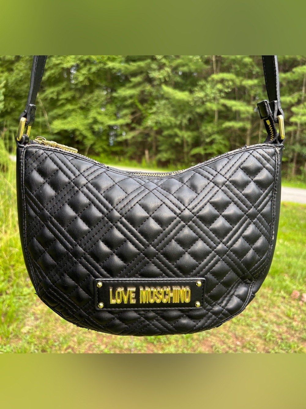 Love Moschino Quilted Crossbody Bag